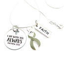 Pick Your Ribbon Necklace - I Am With You Always - Rock Your Cause Jewelry