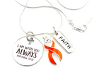 Pick Your Ribbon Necklace - I Am With You Always - Rock Your Cause Jewelry