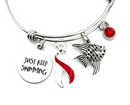 Pick Your Ribbon Bracelet - Just Keep Swimming - Rock Your Cause Jewelry