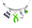 Pick Your Ribbon Bracelet - Total Badass / Boxing Glove - Rock Your Cause Jewelry
