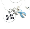 Pick Your Ribbon Necklace - Let Go, Let God - Rock Your Cause Jewelry