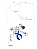 Pick Your Ribbon Necklace - Spoonie Necklace - Rock Your Cause Jewelry