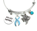 Pick Your Ribbon Bracelet - Just Keep Swimming - Rock Your Cause Jewelry
