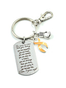 Pick Your Ribbon Keychain - Encouragement Poem / Quote - Don't Give Up