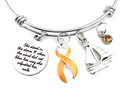 Pick Your Ribbon Bracelet - She Stood in the Storm / Adjusted Her Sails - Rock Your Cause Jewelry