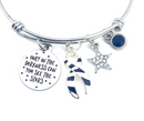Pick Your Ribbon Bracelet - Only in Darkness Can You See the Stars - Rock Your Cause Jewelry