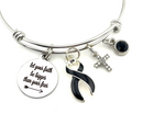 Pick Your Ribbon Bracelet - Let Your Faith be Bigger than Your Fear - Rock Your Cause Jewelry