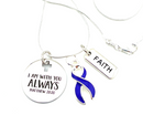 Pick Your Ribbon Necklace - I Am With You Always - Rock Your Cause Jewelry