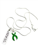Pick Your Ribbon Necklace - and Though She Be But Little, She is Fierce - Rock Your Cause Jewelry