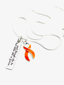 Pick Your Ribbon Necklace - and Though She Be But Little, She is Fierce - Rock Your Cause Jewelry
