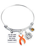 Pick Your Ribbon Bracelet - You Are More Loved Than You Could Possibly Know - Rock Your Cause Jewelry
