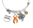 Pick Your Ribbon Bracelet - Just Keep Swimming - Rock Your Cause Jewelry