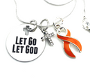 Pick Your Ribbon Necklace - Let Go, Let God - Rock Your Cause Jewelry