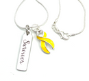 Pick Your Ribbon Necklace - Survivor Gift - Rock Your Cause Jewelry