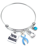 Pick Your Ribbon Bracelet - Total Badass / Boxing Glove - Rock Your Cause Jewelry