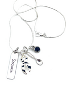 Pick Your Ribbon Necklace - Spoonie Necklace - Rock Your Cause Jewelry