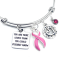 Pick Your Ribbon Bracelet - You Are More Loved Than You Could Possibly Know - Rock Your Cause Jewelry