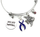Pick Your Ribbon Bracelet - Just Keep Swimming - Rock Your Cause Jewelry