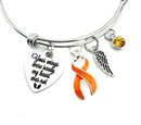 Pick Your Ribbon Bracelet - Your Wings Were Ready My Hear Was Not Memorial / Sympathy - Rock Your Cause Jewelry