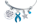 Pick Your Ribbon Bracelet - Only in Darkness Can You See the Stars - Rock Your Cause Jewelry