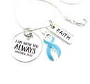 Pick Your Ribbon Necklace - I Am With You Always - Rock Your Cause Jewelry
