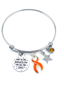 Pick Your Ribbon Bracelet - Only in Darkness Can You See the Stars - Rock Your Cause Jewelry