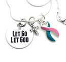 Pick Your Ribbon Necklace - Let Go, Let God - Rock Your Cause Jewelry