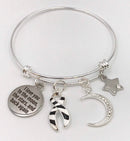 Pick Your Ribbon Bracelet - I Love You To The Moon and Stars and Back Again - Rock Your Cause Jewelry