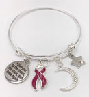 Pick Your Ribbon Bracelet - I Love You To The Moon and Stars and Back Again - Rock Your Cause Jewelry