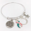 Pick Your Ribbon Bracelet - I Love You To The Moon and Stars and Back Again - Rock Your Cause Jewelry