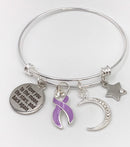Pick Your Ribbon Bracelet - I Love You To The Moon and Stars and Back Again - Rock Your Cause Jewelry