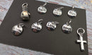Yellow Ribbon Charm Bracelet - Never Ever Give Up - Rock Your Cause Jewelry