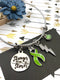 Lime Green Ribbon Charm Bracelet - Stronger Than The Storm - Rock Your Cause Jewelry