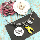Pick Your Ribbon Bracelet - She Believed She Could, So She Did - Rock Your Cause Jewelry
