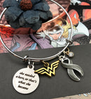 Pick Your Ribbon Bracelet - She Needed a Hero, So That's What She Became - Rock Your Cause Jewelry