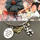 Pick Your Ribbon Bracelet - She Needed a Hero, So That's What She Became - Rock Your Cause Jewelry