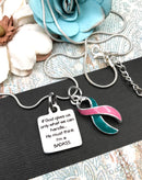 Pick Your Ribbon Necklace - If God Gives Us Only What We Can Handle, He Must Think I'm A Badass Necklace - Rock Your Cause Jewelry