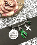 Pick Your Ribbon Bracelet - She is Strong / Proverbs - Rock Your Cause Jewelry