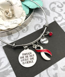 Pick Your Ribbon Bracelet - Though She Be But Little, She is Fierce - Rock Your Cause Jewelry