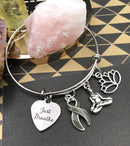 Pick Your Ribbon Bracelet - Just Breathe / Meditation - Rock Your Cause Jewelry