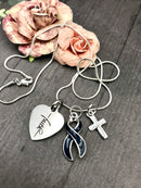Pick Your Ribbon Necklace - Faith - Rock Your Cause Jewelry