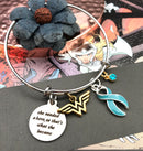 Pick Your Ribbon Bracelet - She Needed a Hero, So That's What She Became - Rock Your Cause Jewelry