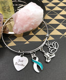 Pick Your Ribbon Bracelet - Just Breathe / Meditation - Rock Your Cause Jewelry