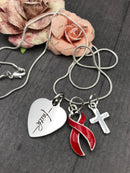 Pick Your Ribbon Necklace - Faith - Rock Your Cause Jewelry