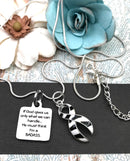 Pick Your Ribbon Necklace - If God Gives Us Only What We Can Handle, He Must Think I'm A Badass Necklace - Rock Your Cause Jewelry
