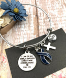 Pick Your Ribbon Bracelet - I Can Do All Through Christ Who Strengthens Me - Rock Your Cause Jewelry