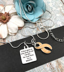 Pick Your Ribbon Necklace - If God Gives Us Only What We Can Handle, He Must Think I'm A Badass Necklace - Rock Your Cause Jewelry