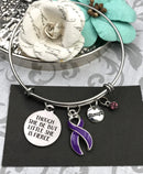 Pick Your Ribbon Bracelet - Though She Be But Little, She is Fierce - Rock Your Cause Jewelry