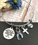 Pick Your Ribbon Bracelet - I Can Do All Through Christ Who Strengthens Me - Rock Your Cause Jewelry