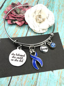 Pick Your Ribbon Bracelet - She Believed She Could, So She Did - Rock Your Cause Jewelry